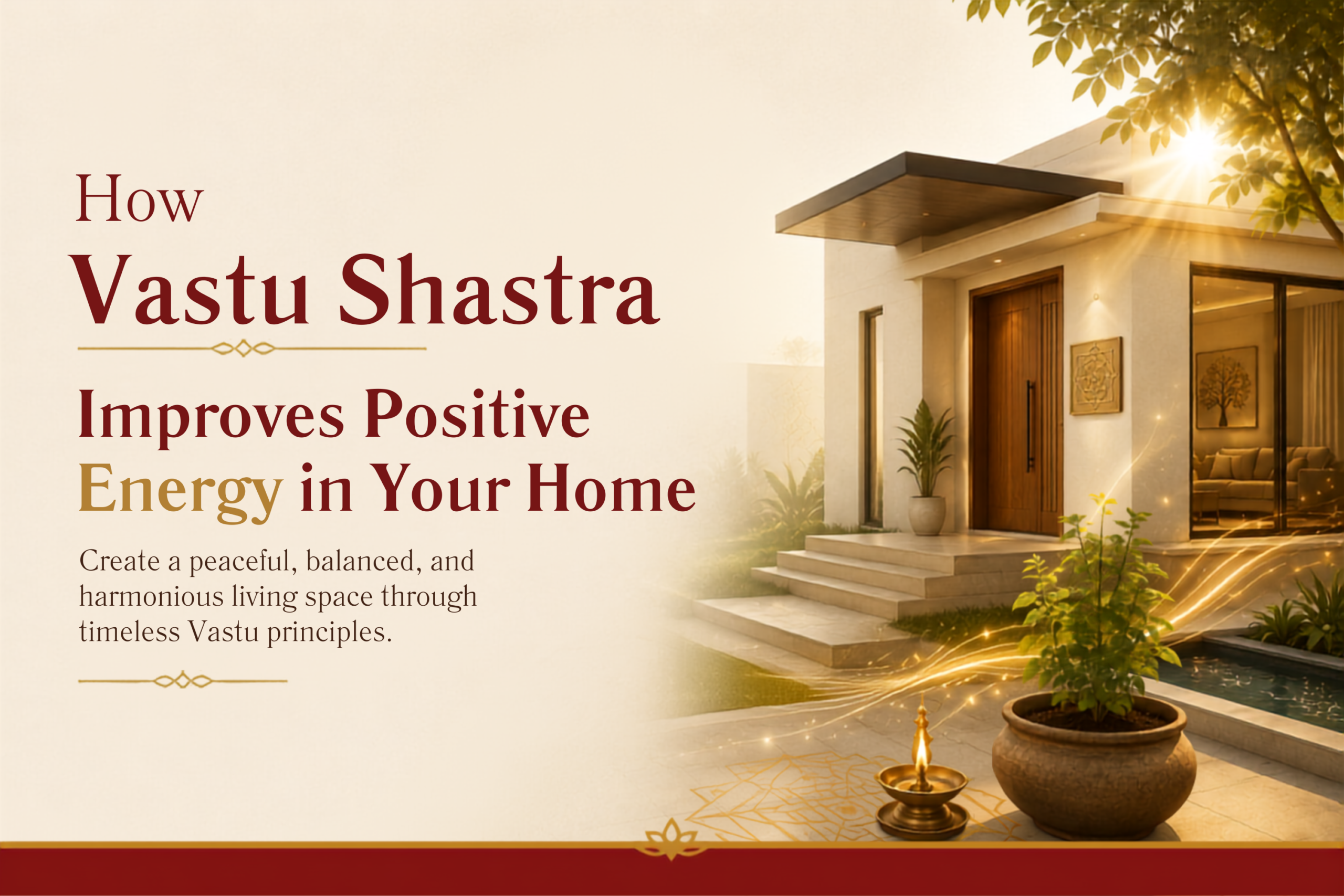 How Vastu Shastra Improves Positive Energy in Your Home