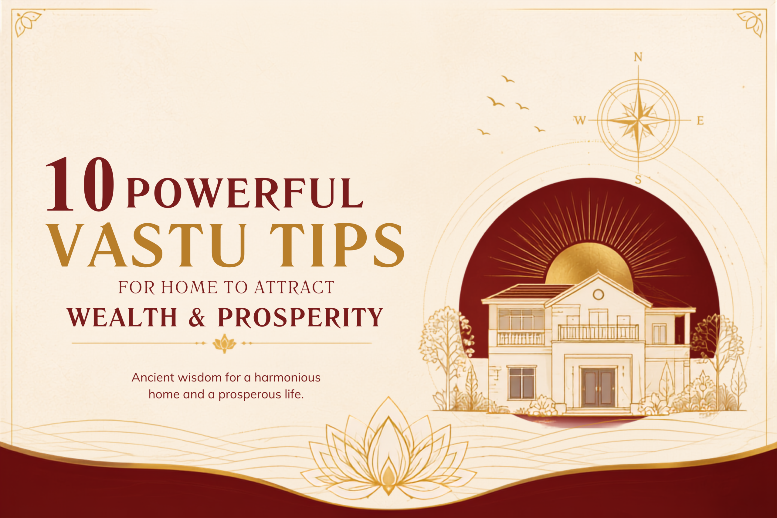 10 Powerful Vastu Tips for Home to Attract Wealth & Prosperity